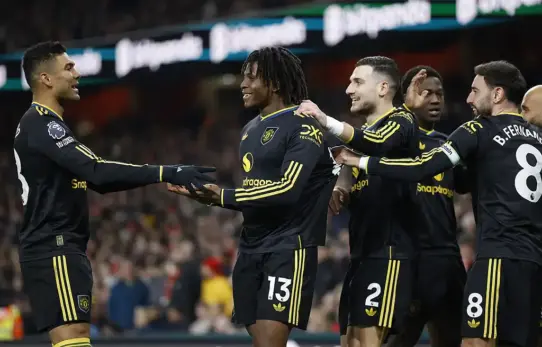 United Beat City Arsenal Rise Top Four Up